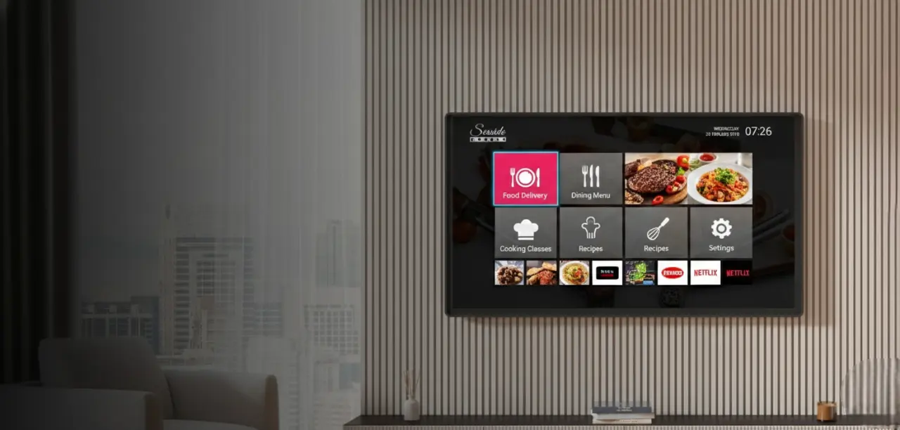 IPTV for hotels interactive TV system