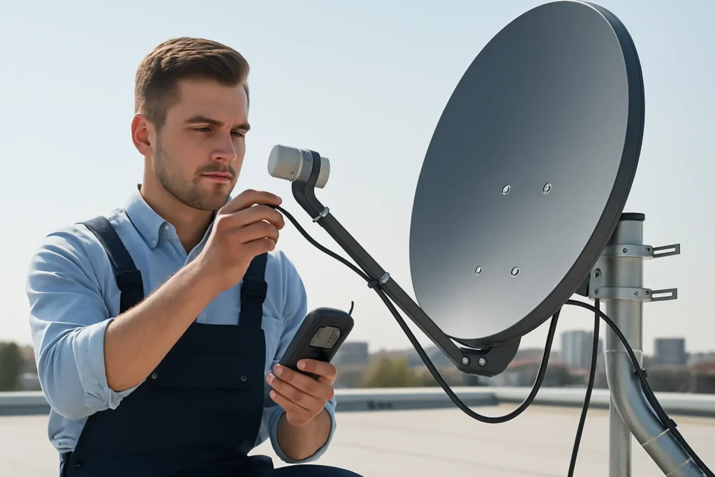 SATELLITE DISH INSTALLATION