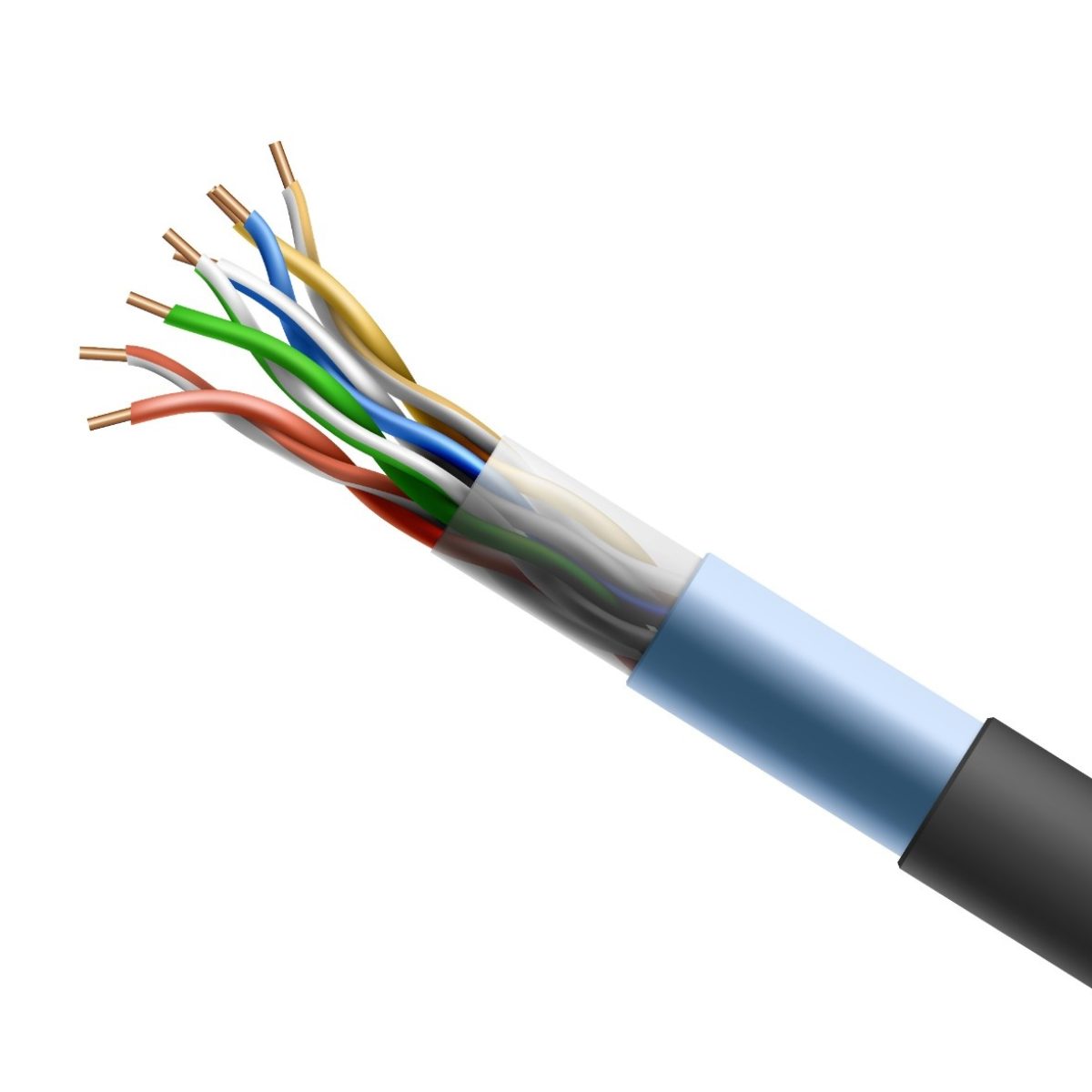Category 6 LAN cable