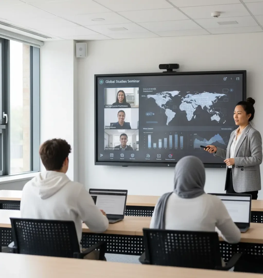 IPTV for students in class room