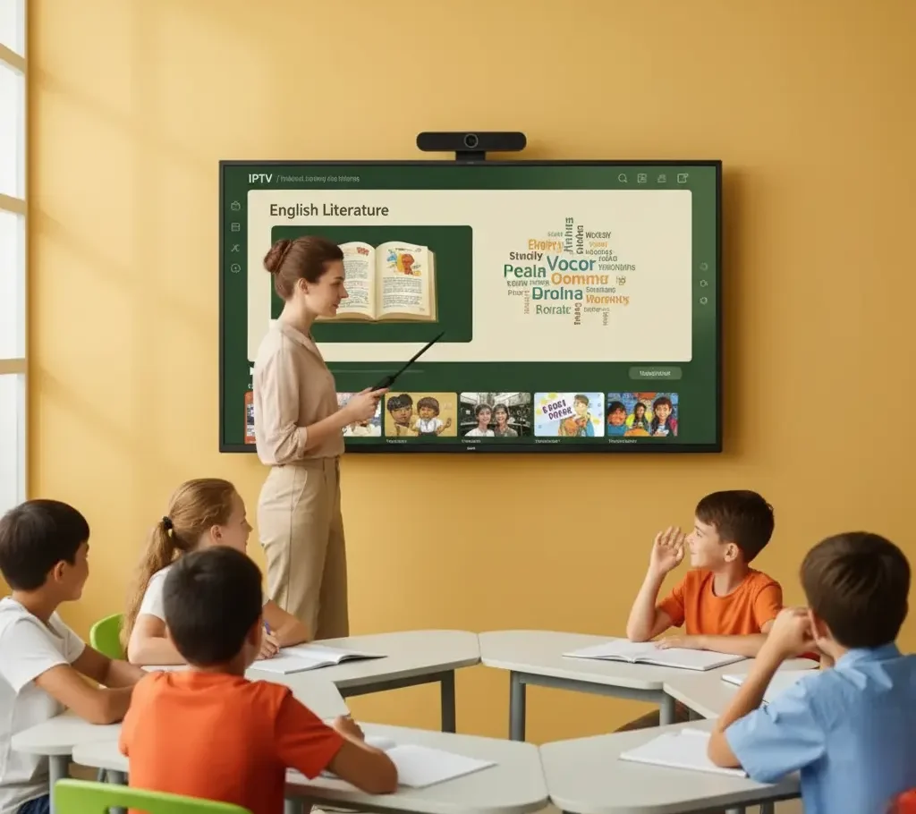 TV for students digital learning screen