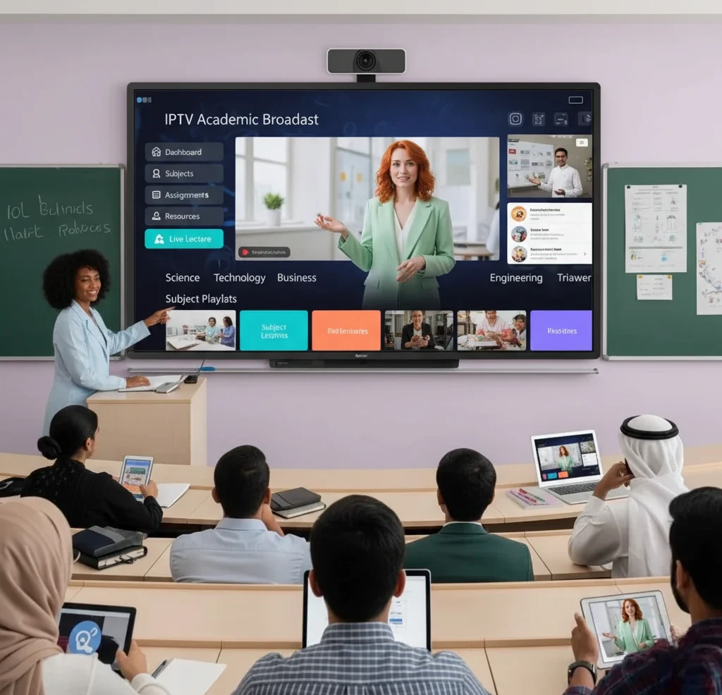 IPTV education system in college